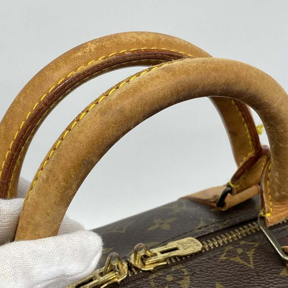 LOUIS VUITTON Brown Monogram Boston Bag - Picture 9 of 12